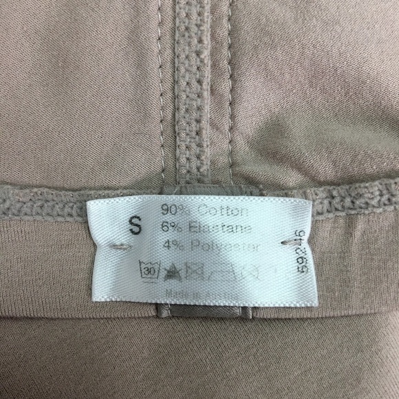 Walford Womens Nude Long Sleeve Stretch T Shirt Size Small - Picture 5 of 15